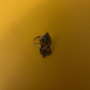 Beautiful Sphiny Turquoise Ring